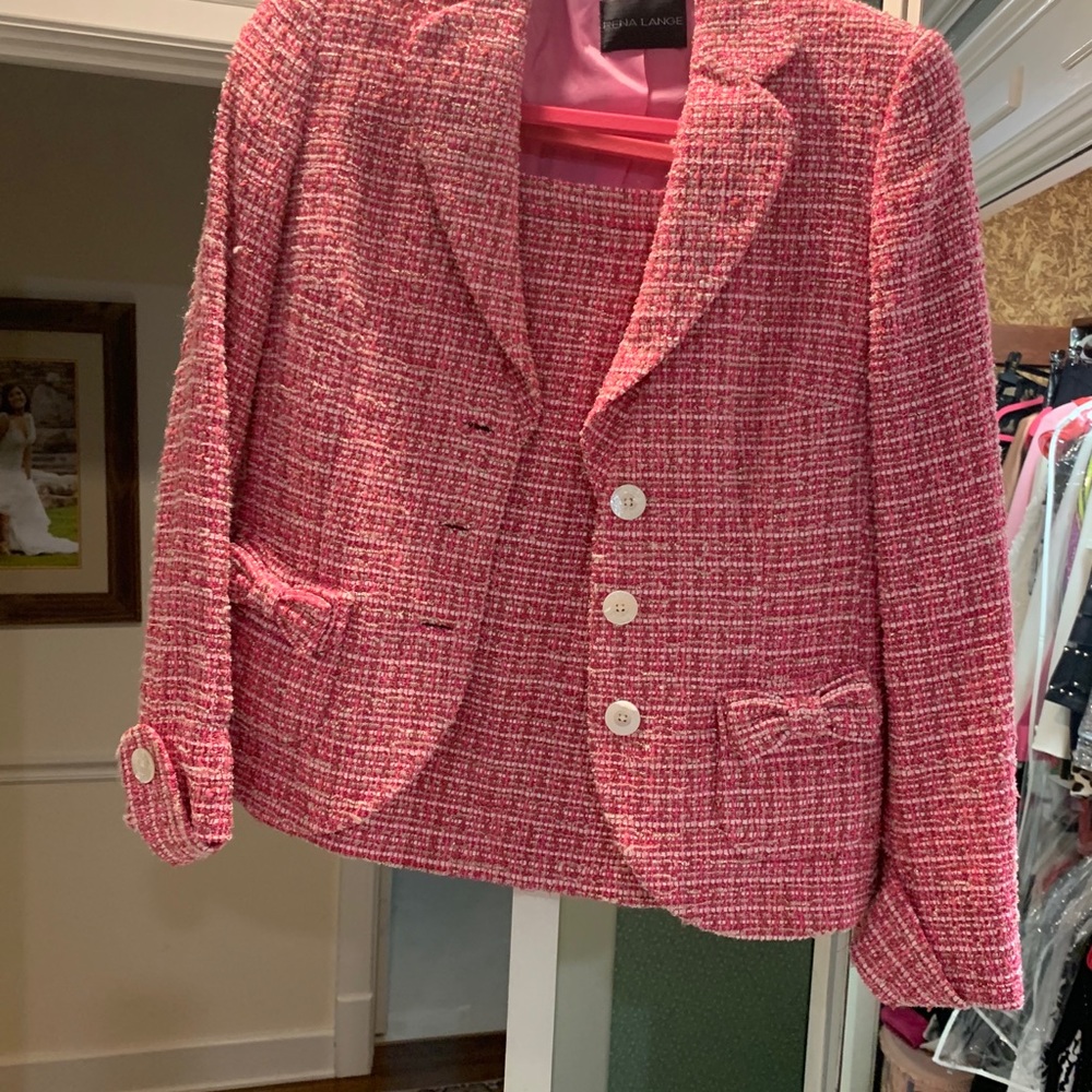 Pink suit
